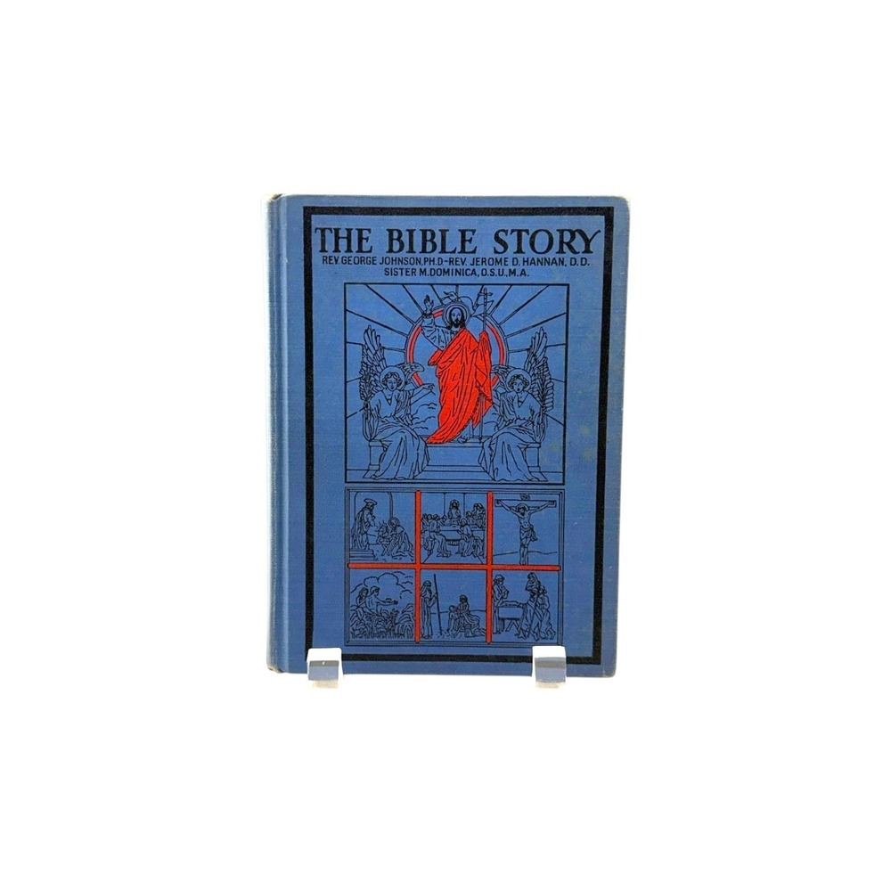 Benziger Brothers The Bible Story 1931 Catholic Textbook Illustrated Lower Grade